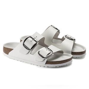 Women’s Birkenstock Arizona Big Buckle White size 41 R